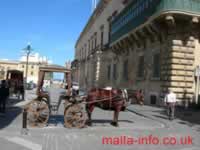 The Karozzin, the traditional Maltese horse drawn carriage