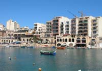 Photograph of the Spinola Waterfront, St. Julian's