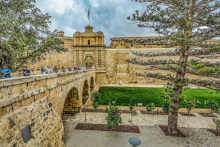 Mdina Gate, Ditch and Bridge