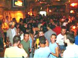 The crows in the street outside Havanas in Paceville