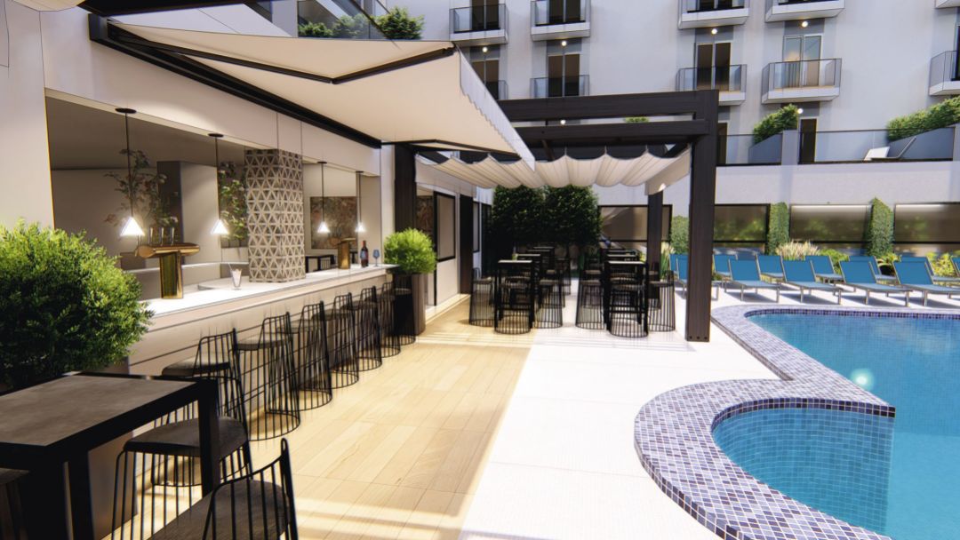 Pebbles Resort Pool Bar Cafe