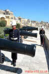 Row of Cannons at the Saluting Battery