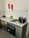Block Apartment Kitchen Area